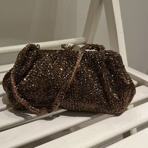 Vintage 1960s Richere Japan Beaded Clutch